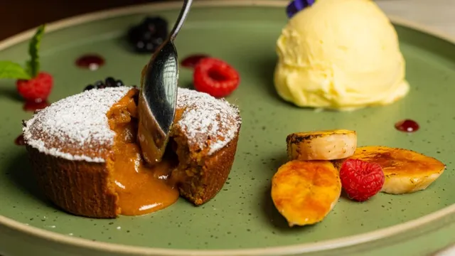 Dishes from the Desserts menu at Baires Grill New York